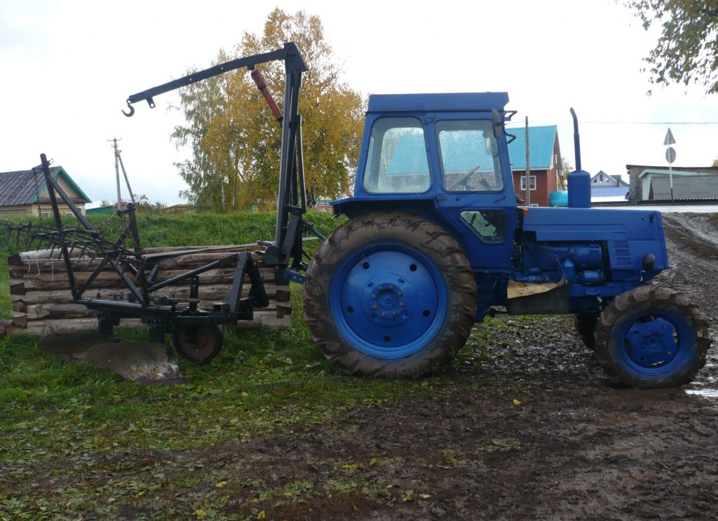Права на трактор в Билибине